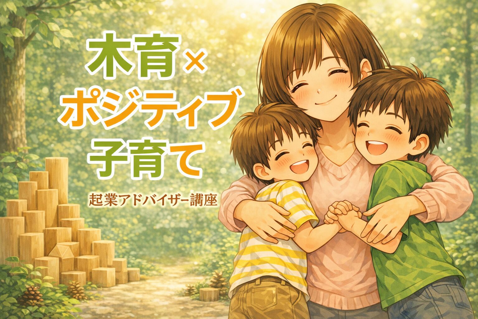 木育×ポジティブ子育て